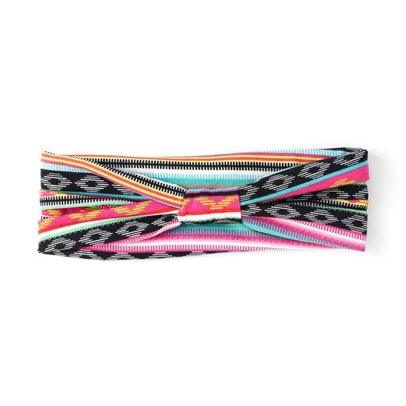 Wide Boho Cotton Headbands 8 pcs Stretchy No Slip Hairbands for Women